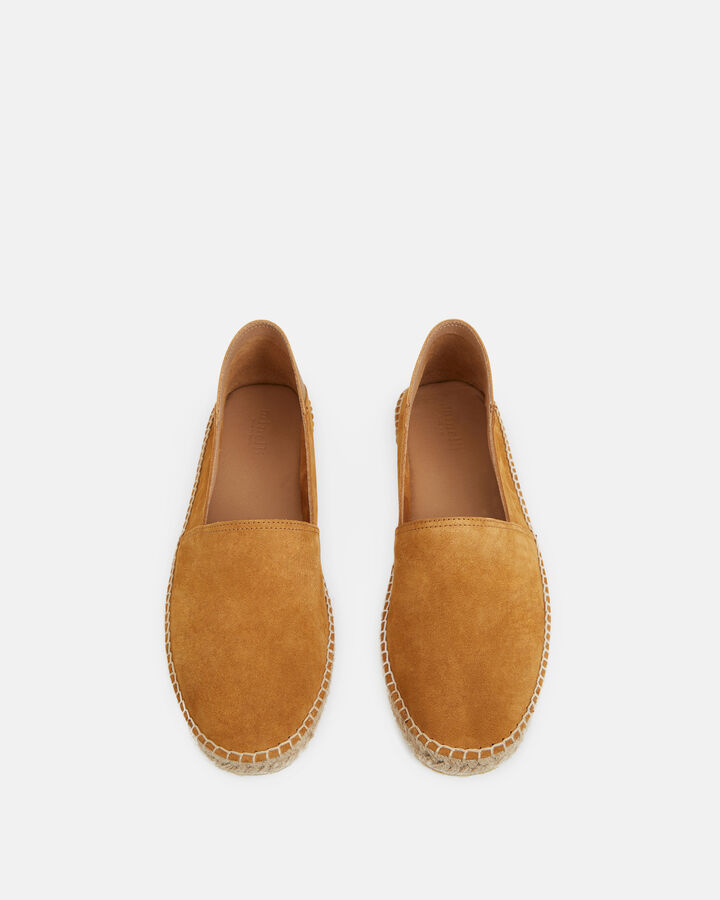 ESPADRILLE NOAVE COW LEATHER OCHRE