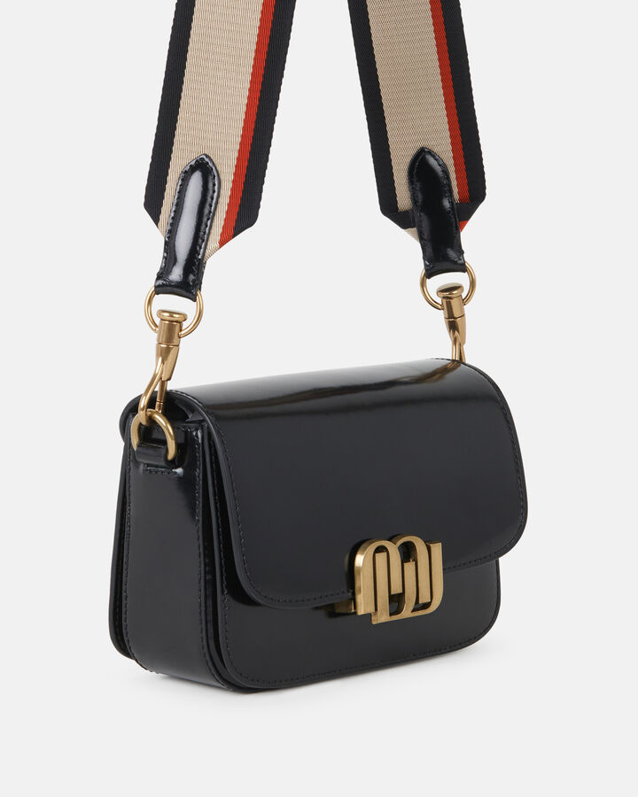 CROSS BODY CASSIOPEE COW LEATHER BLACK