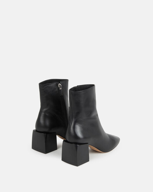 ANKLE BOOTS PHYBIE, BLACK
