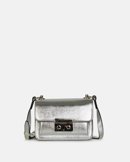SMALL VOLUME BAG LUCILIE, SILVER