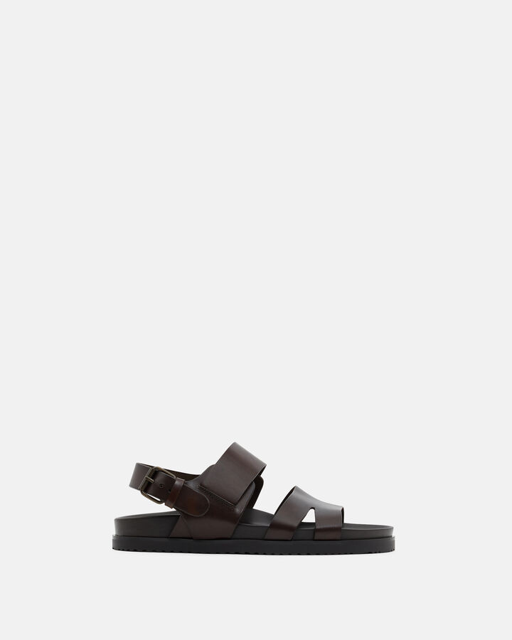 SANDAL HOVAKIM COW LEATHER BROWN