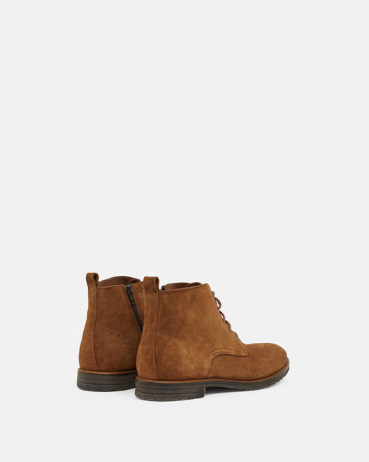 ANKLE BOOTS - SOHAYB, COGNAC