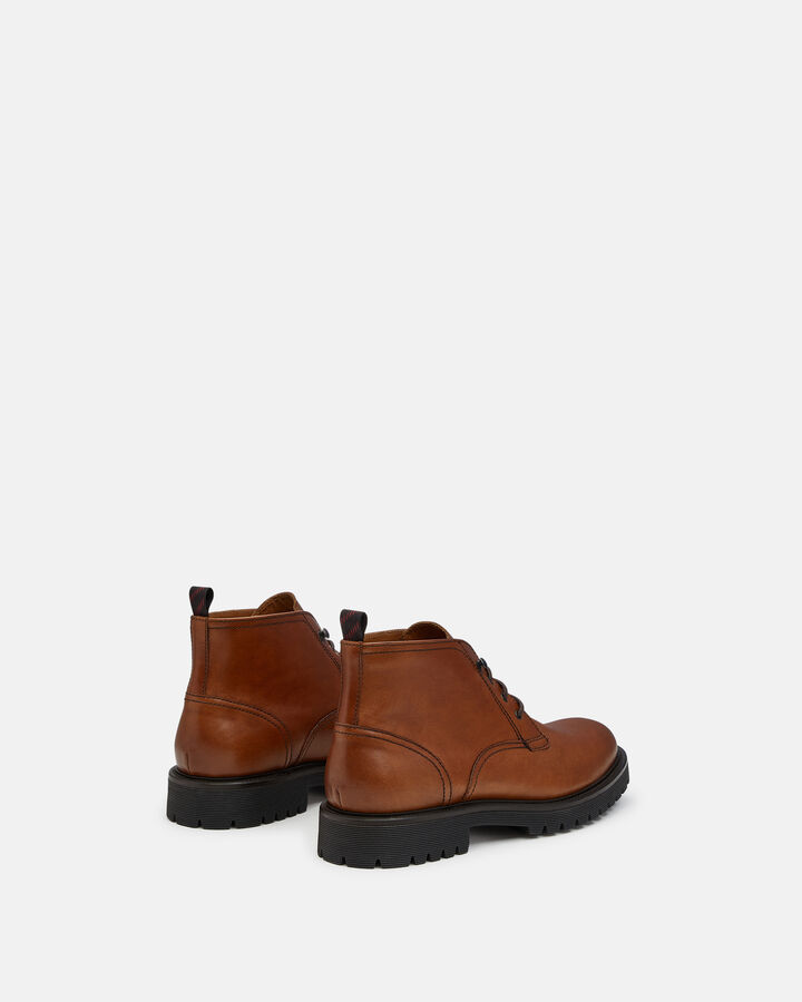 ANKLE BOOTS JONATAN CALF LEATHER BROWN
