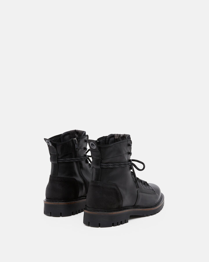 ANKLE BOOTS JIMMY COW LEATHER BLACK