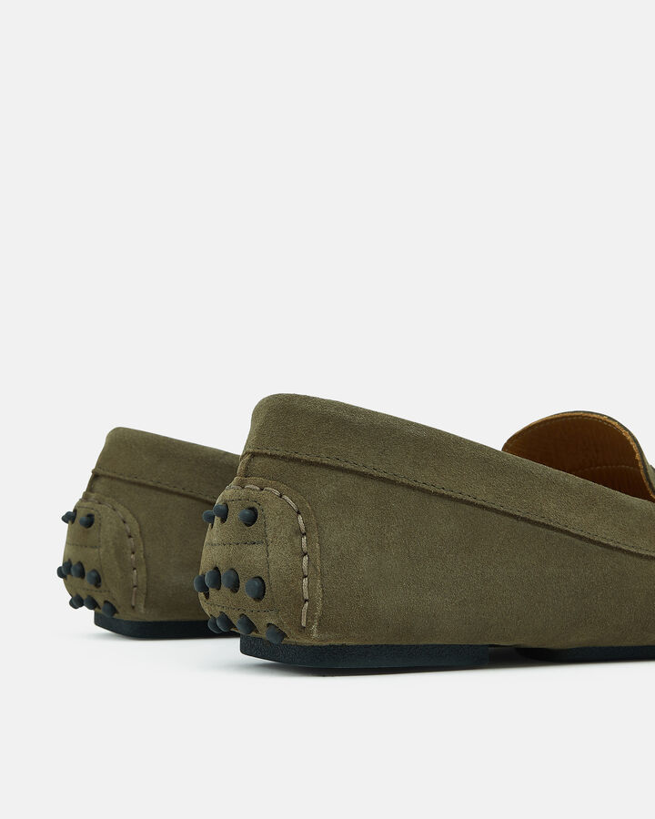 LOAFER NORE CALF LEATHER ARMY GREEN