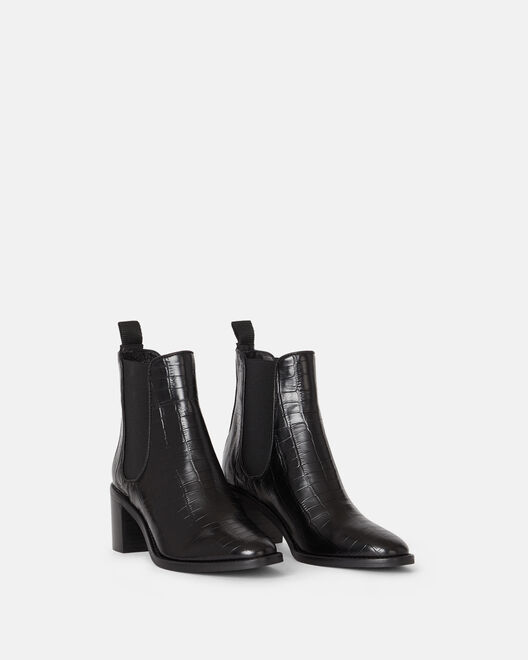 ANKLE BOOTS - PAYSONA, BLACK