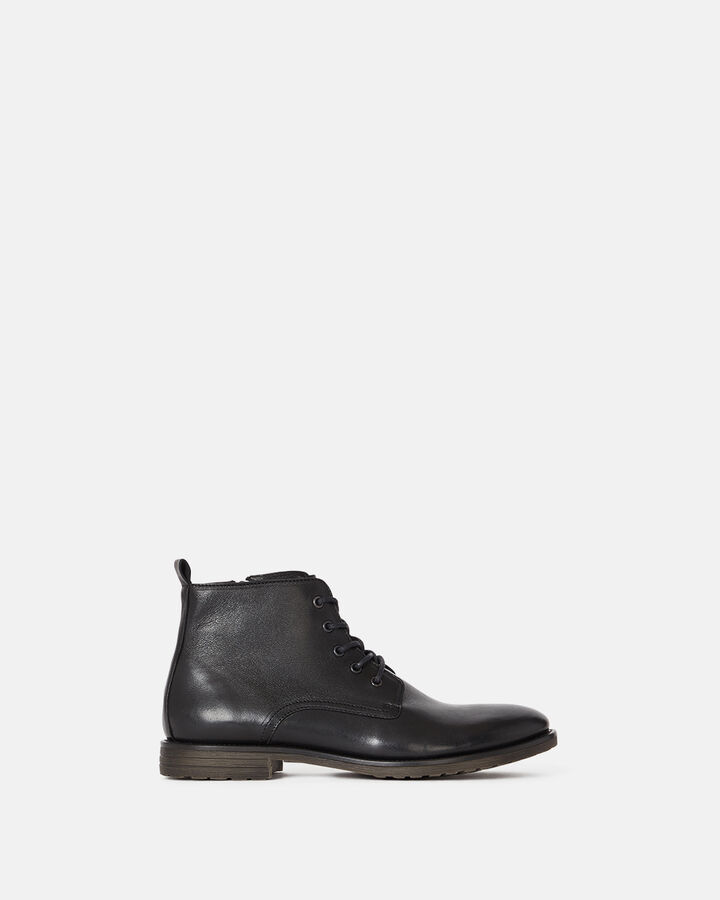 ANKLE BOOTS BENGUO GOAT LEATHER BLACK