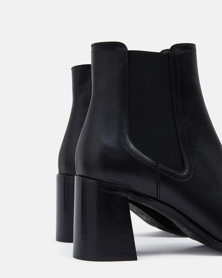 ANKLE BOOTS THERIE COW LEATHER BLACK