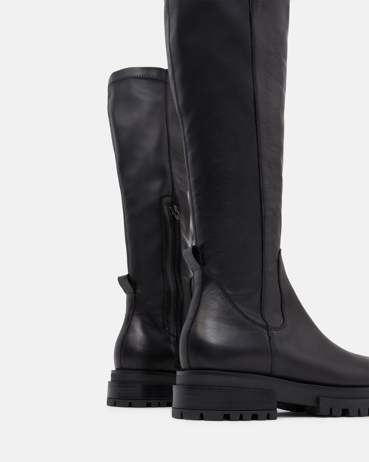 BOOT NORALIE CALF LEATHER BLACK