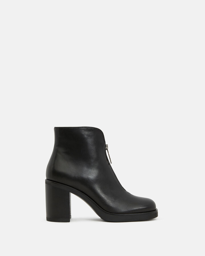 ANKLE BOOTS PAESIA COW LEATHER BLACK