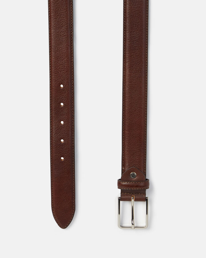 BELT TAHER COW LEATHER BROWN