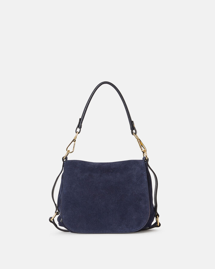 TWO WAY BAG DALABA COW LEATHER NAVY BLUE