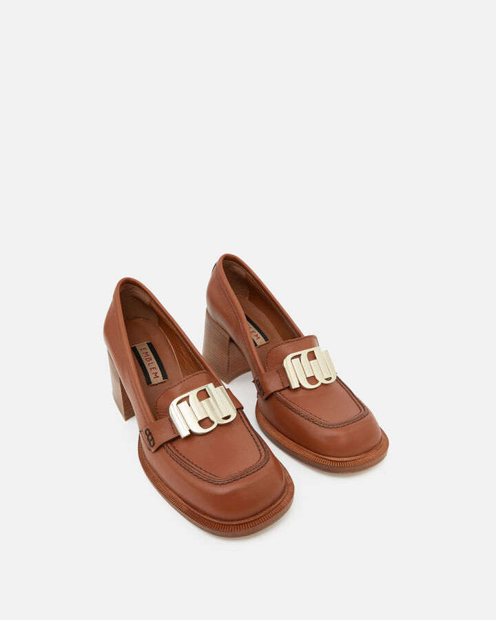 LOAFER LAMBI null LEATHER BROWN
