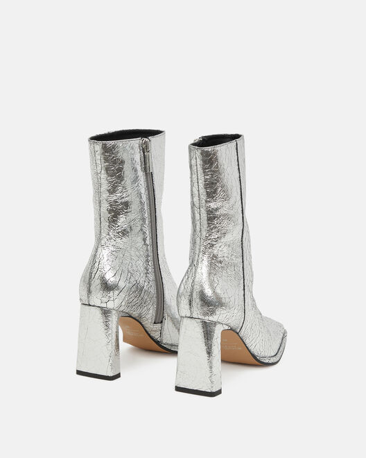 ANKLE BOOTS - PERNILLA, SILVER