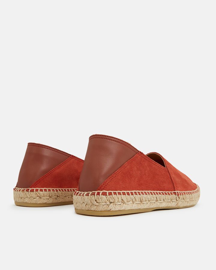 ESPADRILLE NOAVE COW LEATHER RED