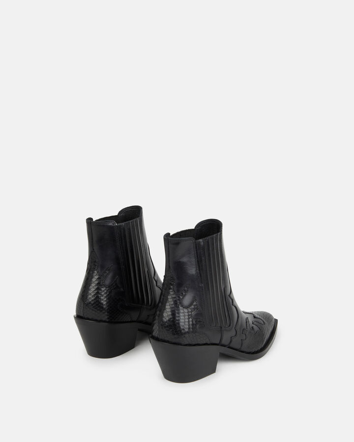ANKLE BOOTS PALICIA CALF LEATHER BLACK