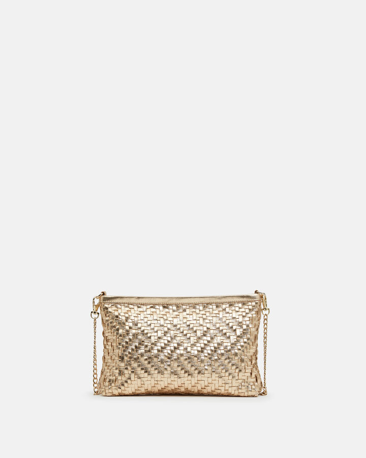 CLUTCH TYLANNA COW LEATHER GOLD