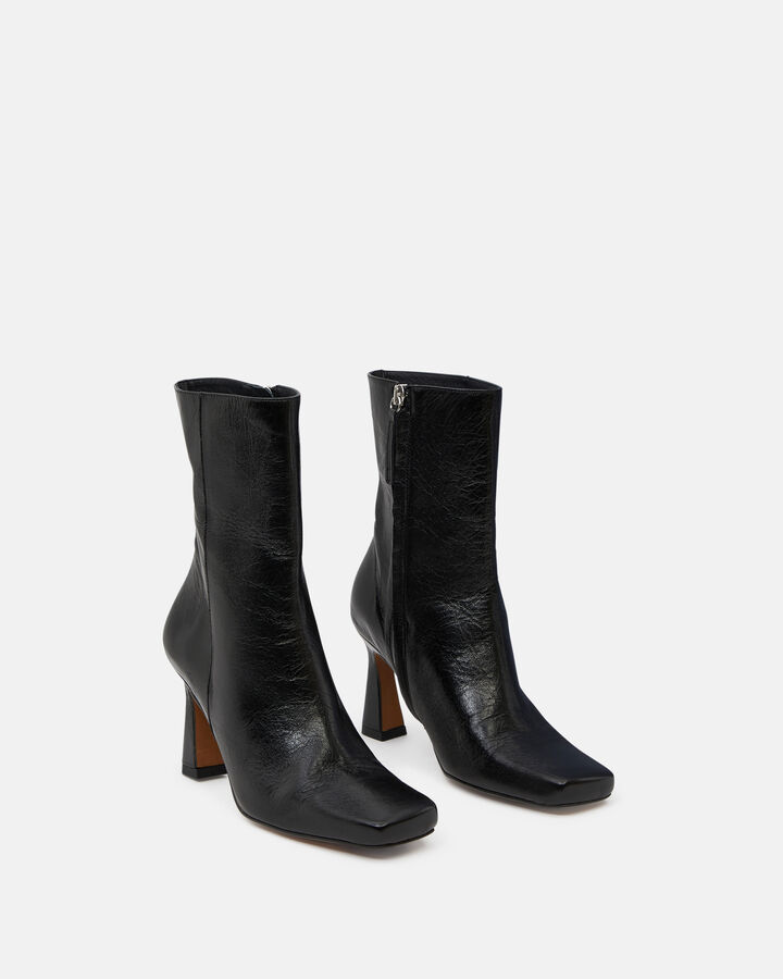 ANKLE BOOTS PERLILA COW LEATHER BLACK