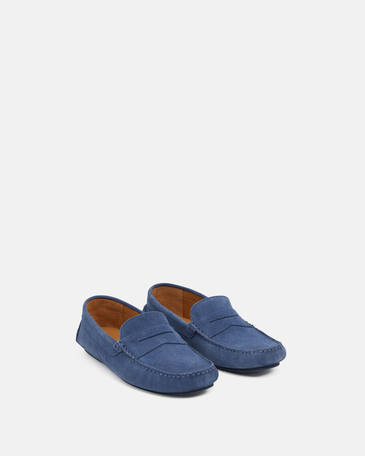 LOAFER NORE CALF LEATHER BLUE