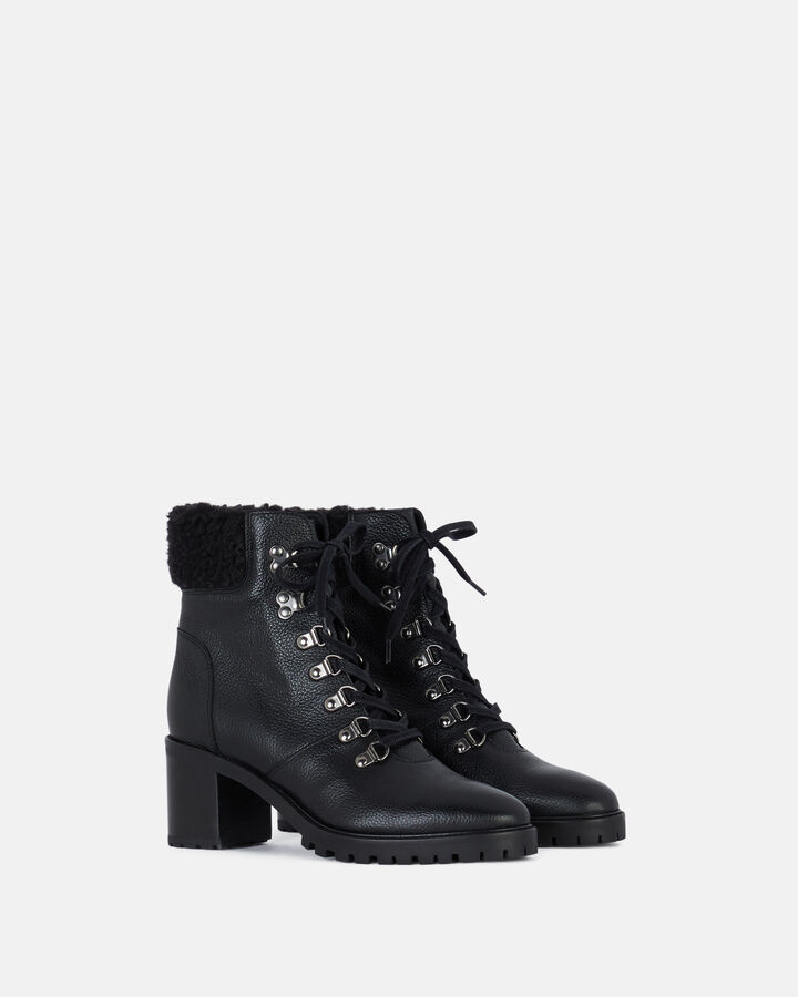 ANKLE BOOTS TESNIM CALF LEATHER BLACK