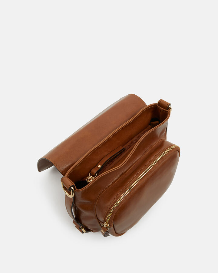 TWO WAY BAG CELICIA COW LEATHER CAMEL