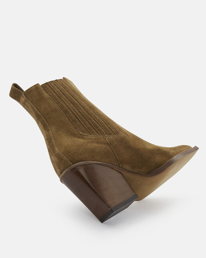 ANKLE BOOTS LONGORA null LEATHER BROWN