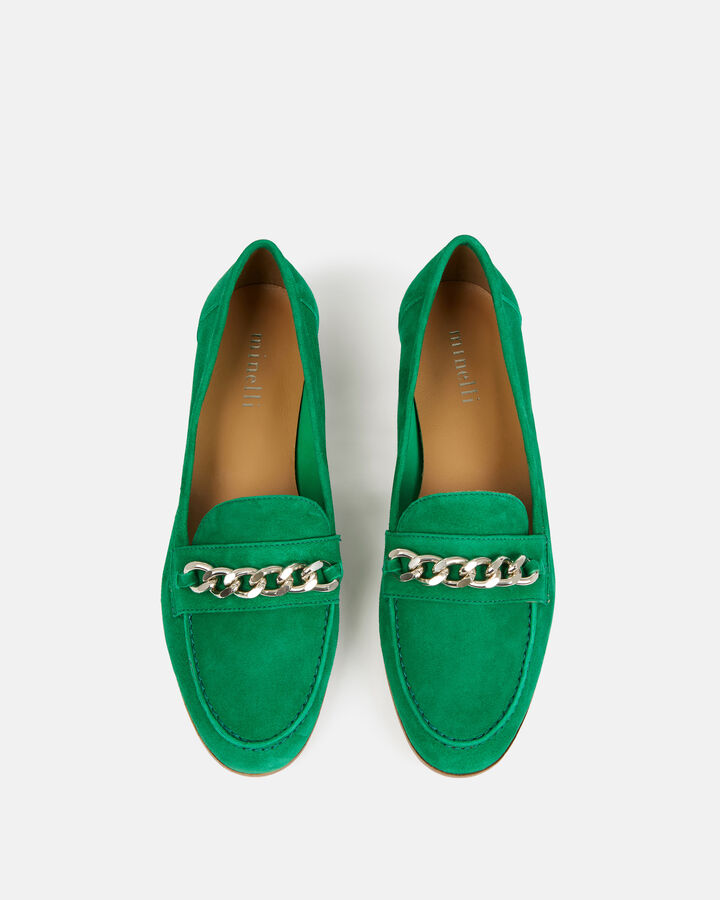 LOAFER MAYLISE GOAT SUEDE GREEN