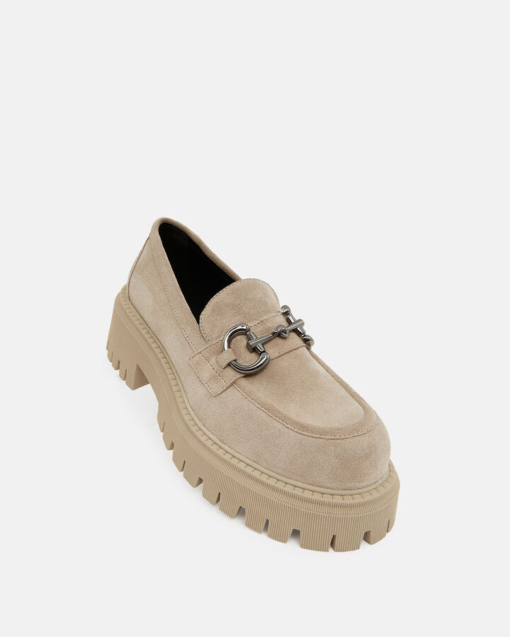 LOAFER HIBAA CALF LEATHER TAUPE