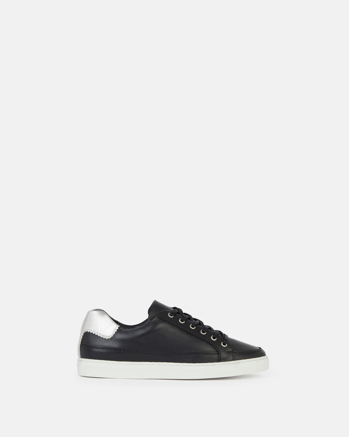 TRAINER SHAO COW LEATHER BLACK