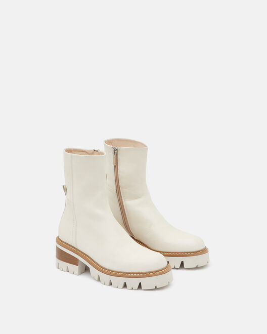 ANKLE BOOTS - SYDONIE, OFF-WHITE