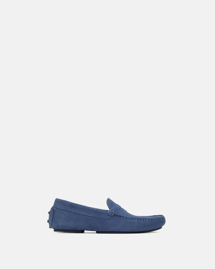 LOAFER NORE CALF LEATHER BLUE