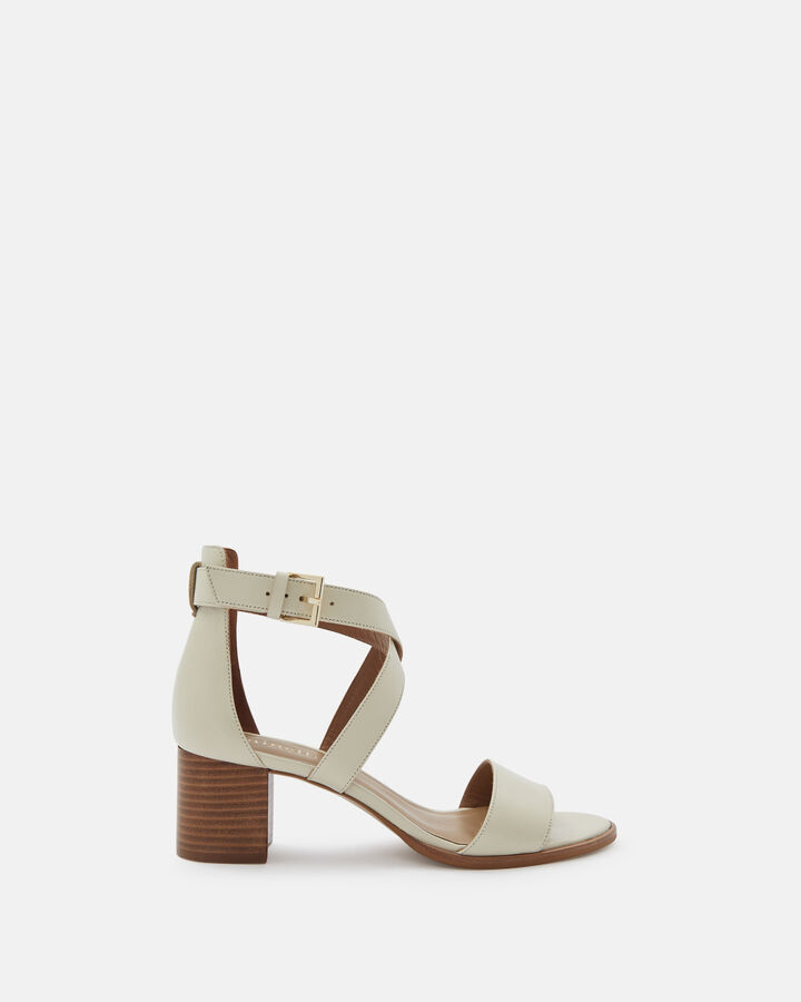 SANDAL CHERIN COW LEATHER IVORY