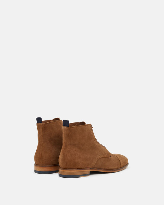 ANKLE BOOTS - SIWAN, COGNAC