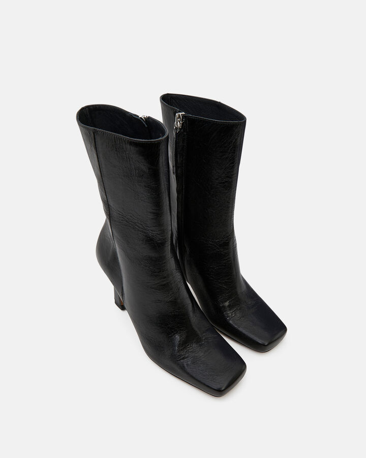 ANKLE BOOTS PERLILA COW LEATHER BLACK