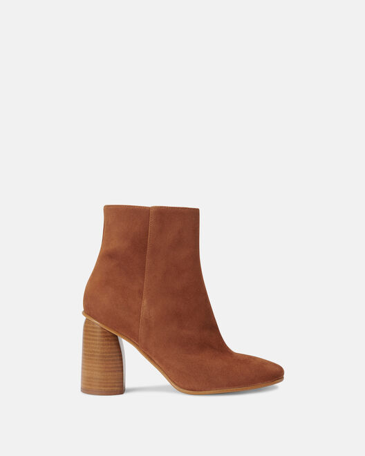ANKLE BOOTS - SENIA, LEATHER BROWN