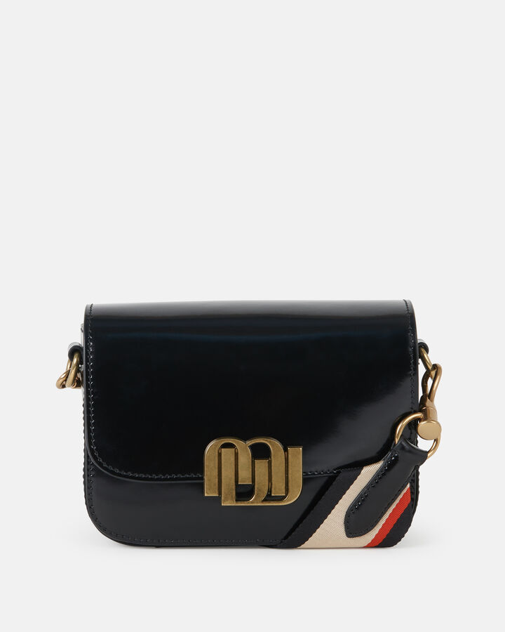 CROSS BODY CASSIOPEE COW LEATHER BLACK