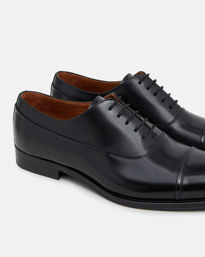 OXFORD SHOE TERRY CALF LEATHER BLACK