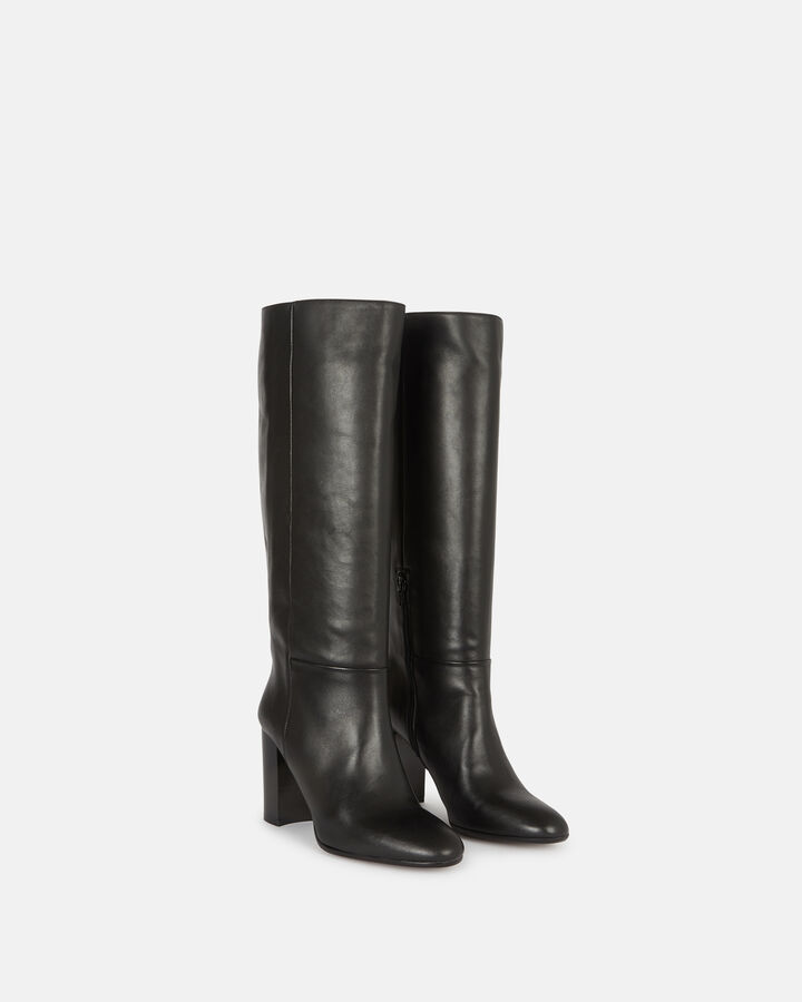 BOOTS NIAME CALF LEATHER BLACK