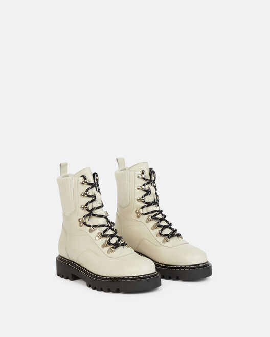 ANKLE BOOTS - SAORIE, OFF-WHITE