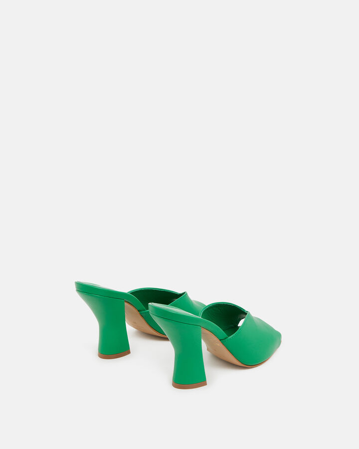 SANDAL LINDHY GOAT LEATHER GREEN