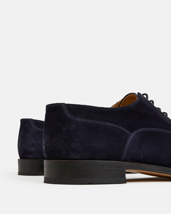 OXFORD SHOE TAMILE CALF LEATHER NAVY BLUE