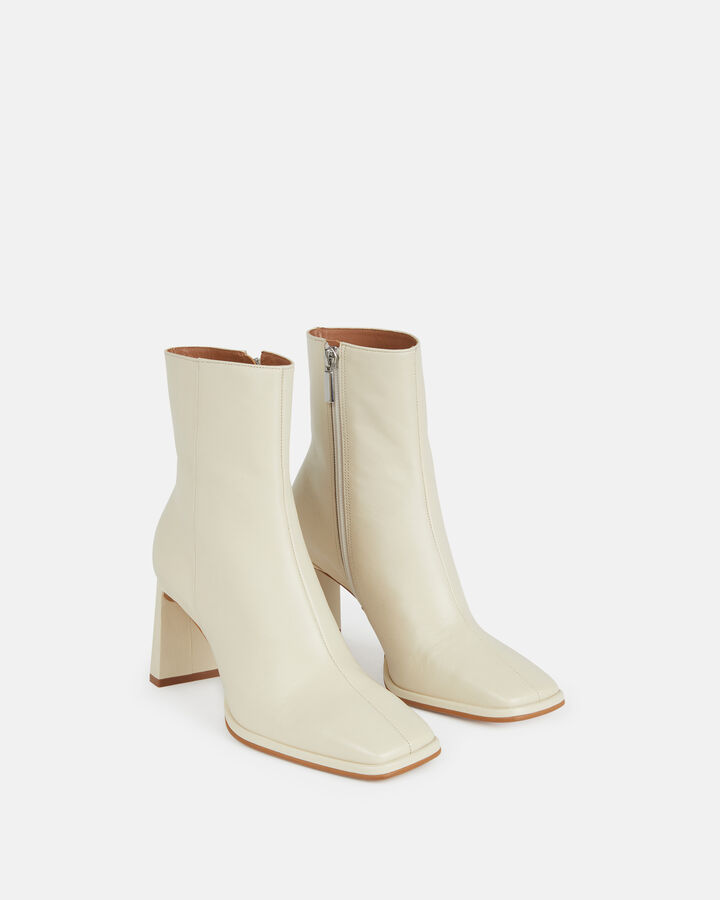 ANKLE BOOTS PALOMMA COW LEATHER ECRU
