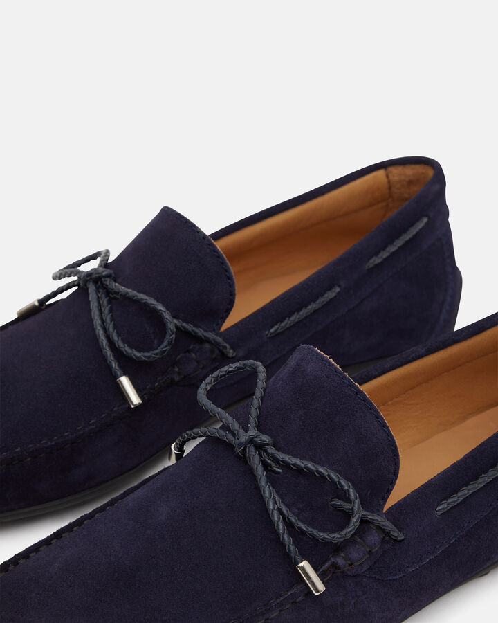 LOAFER NAYIL COW LEATHER NAVY BLUE