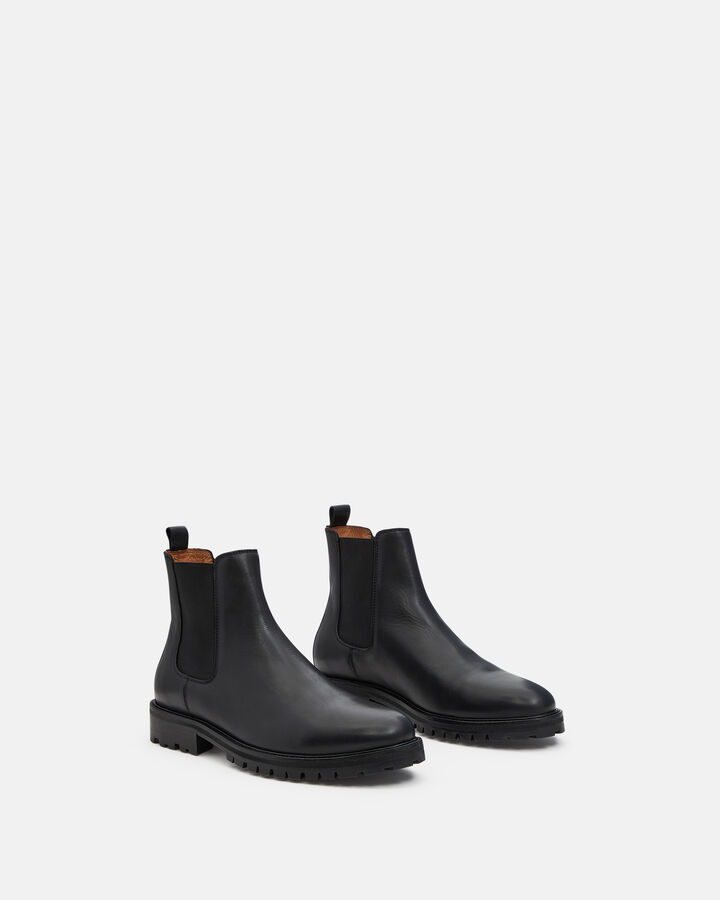 ANKLE BOOTS NORBERT COW LEATHER BLACK