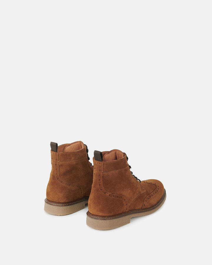 ANKLE BOOTS VANH COW LEATHER COGNAC